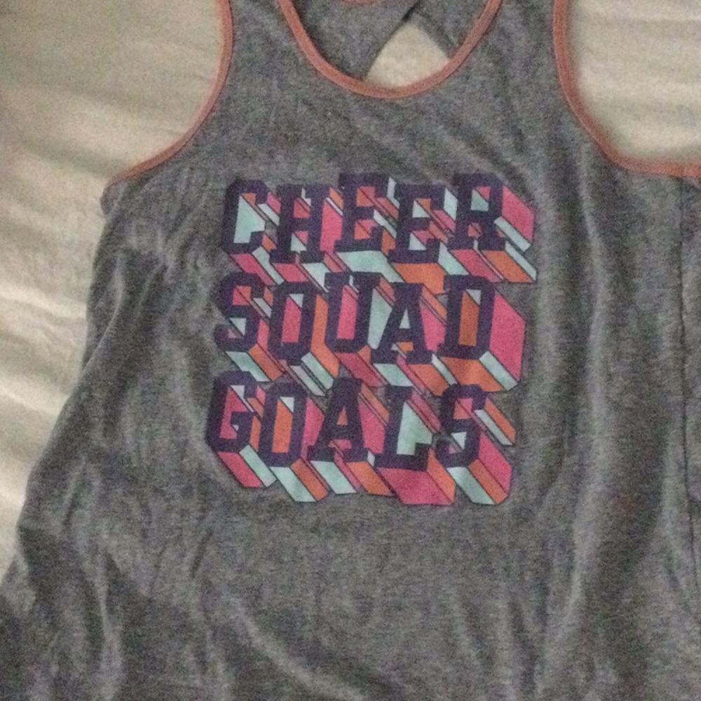 Cheer tank top
